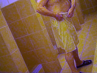 Bears Caught Naked in the Pool Shower